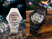 Da direita para a esquerda: Casio BG-169GD-1 e BG-169GD-7
