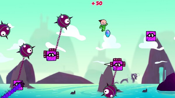 Cloudberry Kingdom Captura de tela da PlayStation Store mostrando gráficos (Fonte da imagem: PlayStation Store)