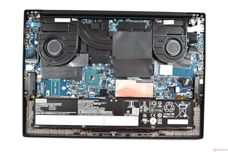 ThinkPad X1 Extreme Gen 4 - Vista do interior