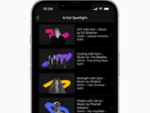 A Artist Spotlight é uma das quatro características expandidas ou novas introduzidas este mês. (Fonte de imagem: Apple)