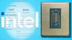 Um processador Intel Alder Lake de 14 núcleos deu uma volta no Geekbench 5 com resultados intrigantes. (Fonte de imagem: Intel/Geekbench - editado)
