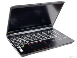 Revisão do Acer Nitro 5 AN515-55. Dispositivo fornecido por cortesia de: notebooksbilliger.de