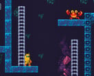 Uma captura de tela do jogo de plataforma 2D BlockBlasters, que foi removido do Steam devido a um código malicioso incorporado que drenava carteiras de criptografia. (Fonte da imagem: Steam)