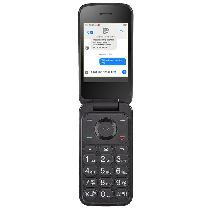 O Dumbphone 2 é basicamente um TCL Flip 2 reaproveitado.