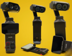 Imagens oficiais do Insta360 Luna Ultra.