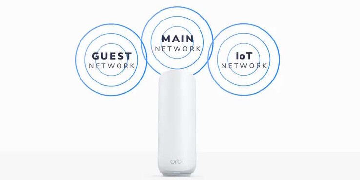 Esses dispositivos WiFi 7 mesh podem criar várias redes separadas (Fonte da imagem: Netgear)