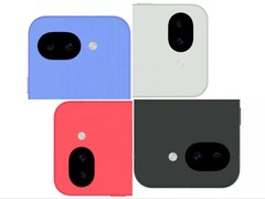 Pixel 10a em suas quatro cores esperadas. (Editado)