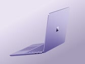 O novo Surface Laptop de 13 polegadas na cor Violet.