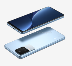 O POCO F4 poderia se parecer com o Redmi K50, fotografado. (Fonte da imagem: OnLeaks & Bestopedia)