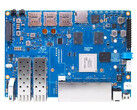 O BPI-R4 tem muitas opções de conexão para servir como um roteador DIY. (Fonte da imagem: Banana Pi)