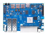 O BPI-R4 tem muitas opções de conexão para servir como um roteador DIY. (Fonte da imagem: Banana Pi)