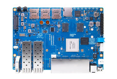 O BPI-R4 tem muitas opções de conexão para servir como um roteador DIY. (Fonte da imagem: Banana Pi)