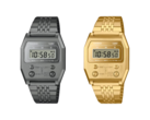 O Casio Vintage A1100GGV-8JF (à esquerda) e o Casio A1100GV-9 (à direita). (Fonte da imagem: Casio Japan)