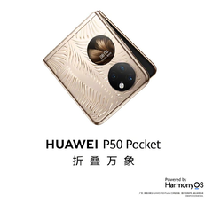 A Huawei deve lançar o P50 Pocket em duas cores. (Fonte da imagem: Huawei)