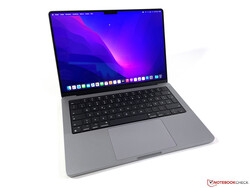 Em revisão: Apple MacBook Pro 14 M1 Max. Modelo de teste, cortesia do Cyberport.