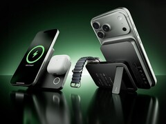 O banco de energia 3 em 1 da Kuxiu agora suporta carregamento sem fio Qi2 de 25 W mais rápido. (Fonte da imagem: Kuxiu)