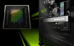 A arquitetura Ada Lovelace de Nvidia dá ao GeForce RTX 4070 Ti uma enorme vantagem de desempenho. (Fonte da imagem: Nvidia - editado)