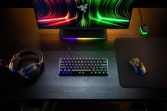 O Mini Análogo Huntsman é baseado no teclado de 60% que a Razer revelou em 2020. (Fonte da imagem: Razer)