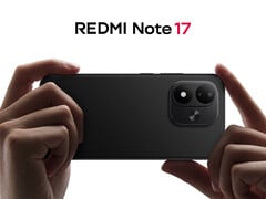 O Redmi Note 17 custa a partir de cerca de US$ 191 na China. Na foto: uma imagem promocional do celular mostrando sua parte traseira.