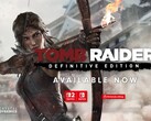 Banner de Tomb Raider: Definitive Edition Switch e Switch 2 (Fonte da imagem: Nintendo of America com edições)