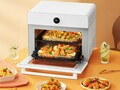 O forno Xiaomi Mijia Smart Air Frying Oven 30L tem uma tela tátil de 1,32" (~3,35 cm). (Fonte da imagem: Xiaomi)