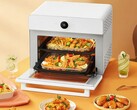 O forno Xiaomi Mijia Smart Air Frying Oven 30L tem uma tela tátil de 1,32" (~3,35 cm). (Fonte da imagem: Xiaomi)