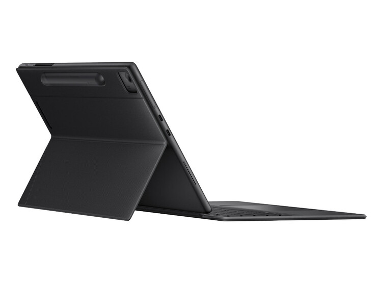 O ProArt PZ14 pela parte traseira, revelando sua câmera traseira de 13 MP. (Fonte da imagem: Asus)