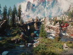 Demonstração técnica de The Witcher 4 da CDPR mostrando uma vasta paisagem nova. (Fonte da imagem: TheWitcher)