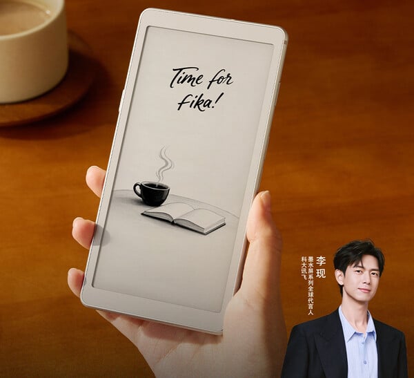 O iFlytek Fika tem uma tela Carta 1300 E Ink.