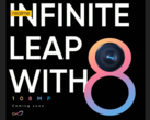 A Realme revela sua primeira câmera de 108MP. (Fonte: Realme)