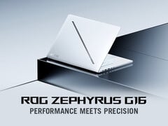 A Asus comercializa o ROG Zephyrus G16 (2026) com acabamento prateado quando equipado com a placa de vídeo RTX 5080 “ GeForce ”.