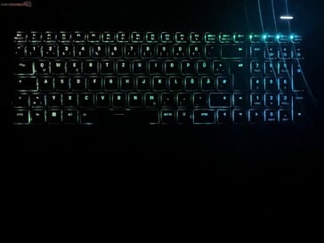 Iluminação do teclado