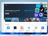 o suporte ao aplicativoAndroid chegará somente no Windows 11 e Windows 11. (Fonte da imagem: Microsoft)