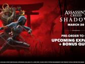 Assassin's Creed Shadows será lançado em 20 de março (fonte da imagem: Ubisoft)