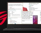 Mais listas de varejistas têm vazado detalhes sobre os laptops Asus ROG Zephyrus M16. (Fonte da imagem: Asus/Amazon/microaid - editado)