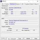 Placa principal CPU-Z