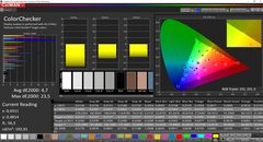 CalMAN: ColorChecker - calibrated