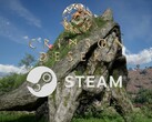 Exibição do banner da versão Steam do Crimson Desert