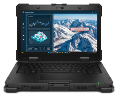 O novo notebook Panther Lake da Dell pode ser usado em ambientes adversos.