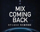 O primeiro dispositivo Mi Mix em anos será lançado em 29 de março. (Fonte da imagem: Xiaomi - editado)