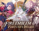 Uma imagem de capa com resolução aumentada para Fire Emblem: Fortunes Weave