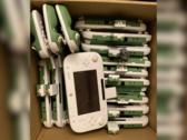 Uma imagem do GoFundMe mostrando protótipos de Devkits do Nintendo Wii U da Sega UK raid (fonte da imagem: GoFundMe)