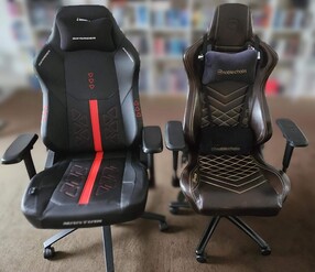 O Martian Pro parece mais imponente ao lado do Nobelchairs Epic.