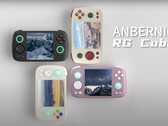 A Anbernic mostrou agora o RG Cube em uma opção de cor preta. (Fonte da imagem: Anbernic)