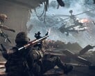 Soldado de Battlefield 6 mirando um RPG em um helicóptero de ataque. (Fonte da imagem: EA)