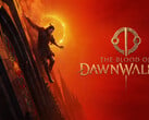 Uma imagem promocional de *The Blood of Dawnwalker*