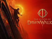 Uma imagem promocional de *The Blood of Dawnwalker*