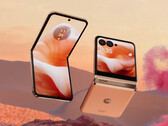 Espera-se que o Razr 50 Ultra seja parecido com seu antecessor, na foto. (Fonte da imagem: Motorola)
