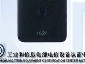 O Razr 60 Ultra(?). (Fonte da imagem: TENAA)