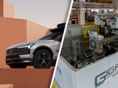 A Volvo planeja instalar duas gigapresses IDRA de 9.000 toneladas em sua próxima fábrica de veículos elétricos na Eslováquia para reduzir os custos de fabricação. (Fonte da imagem: Volvo / IDRA - editado)